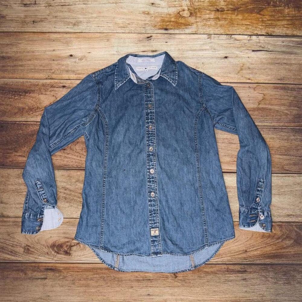 Y2k tommy hilfiger fitted denim